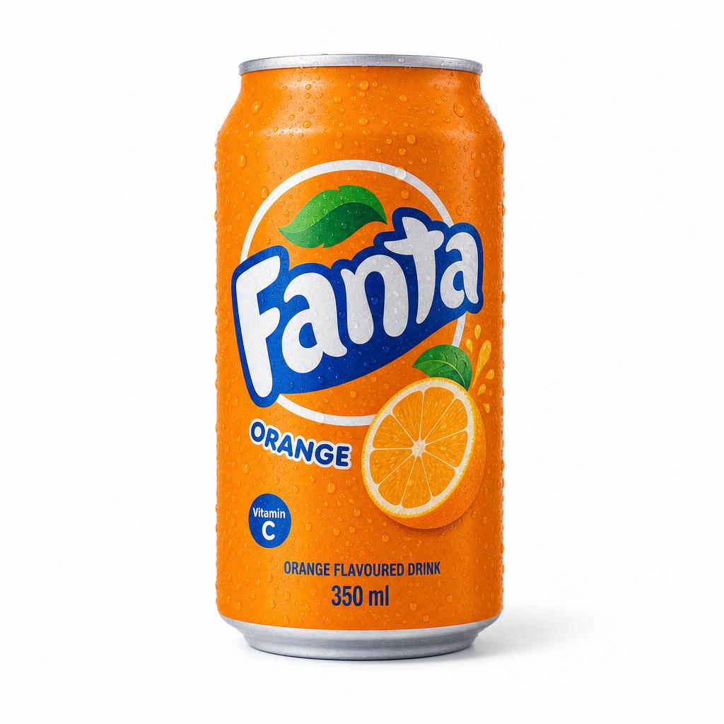 Fanta Laranja Lata 350ml